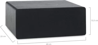 5.0 Surround-speakerset Satellietluidsprekers Zwart