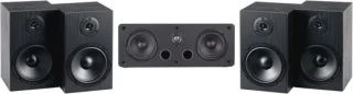 5.0 Surround-speakerset Satellietluidsprekers Zwart