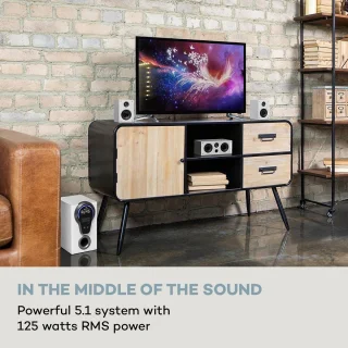 5.1-kanaals surroundsysteem
