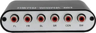 Wat vinden we goed aan de Audio Decoder Converter - Zwart