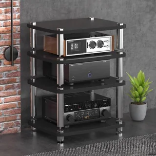 Audiokast 4-lagen audio meubel 60x48x76 cm bruin review