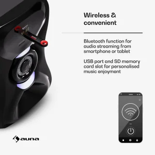 Auna Areal 825 5.1 speakersysteem