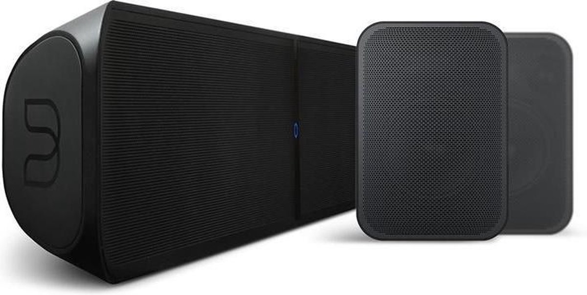 Bluesound Pulse Soundbar+ met 2x Pulse Flex 2i Zwart