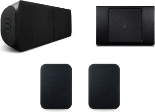 Bluesound Pulse Soundbar+ set zwart