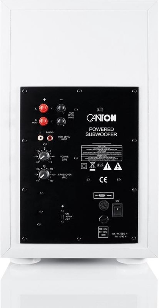 Canton Movie 135 5.1 Surround Systeem Wit