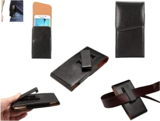 Case 360° Swivel Belt Clip Synthetisch Leer voor GONEX PACE 2