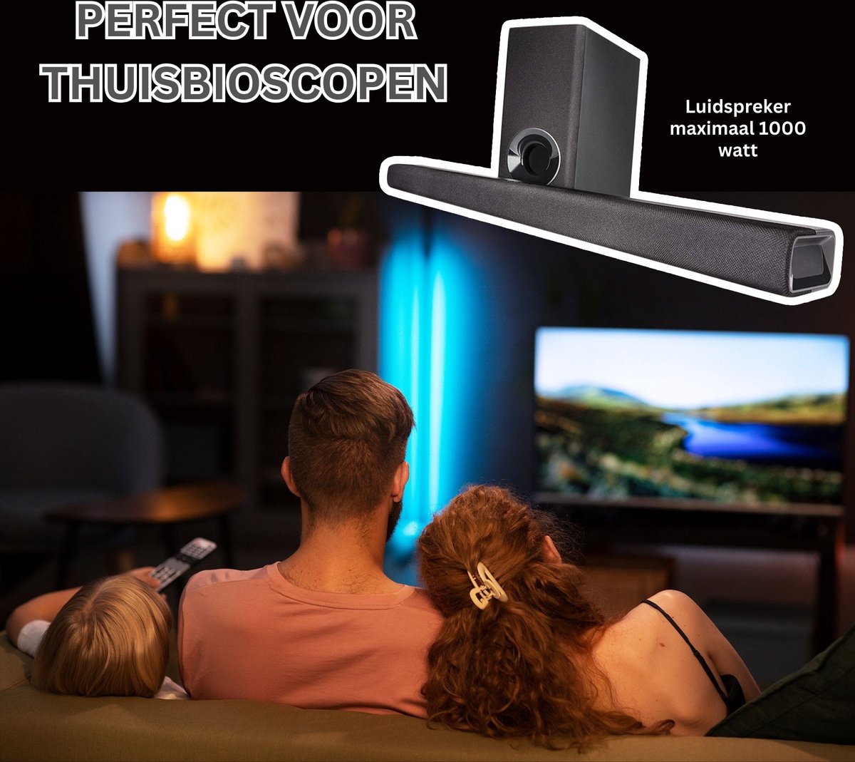 Dailysuppliess Surround Home Cinema Set Zwart