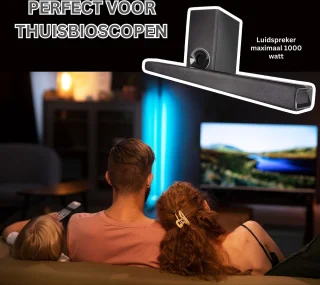 Dailysuppliess Surround Home Cinema Set Zwart