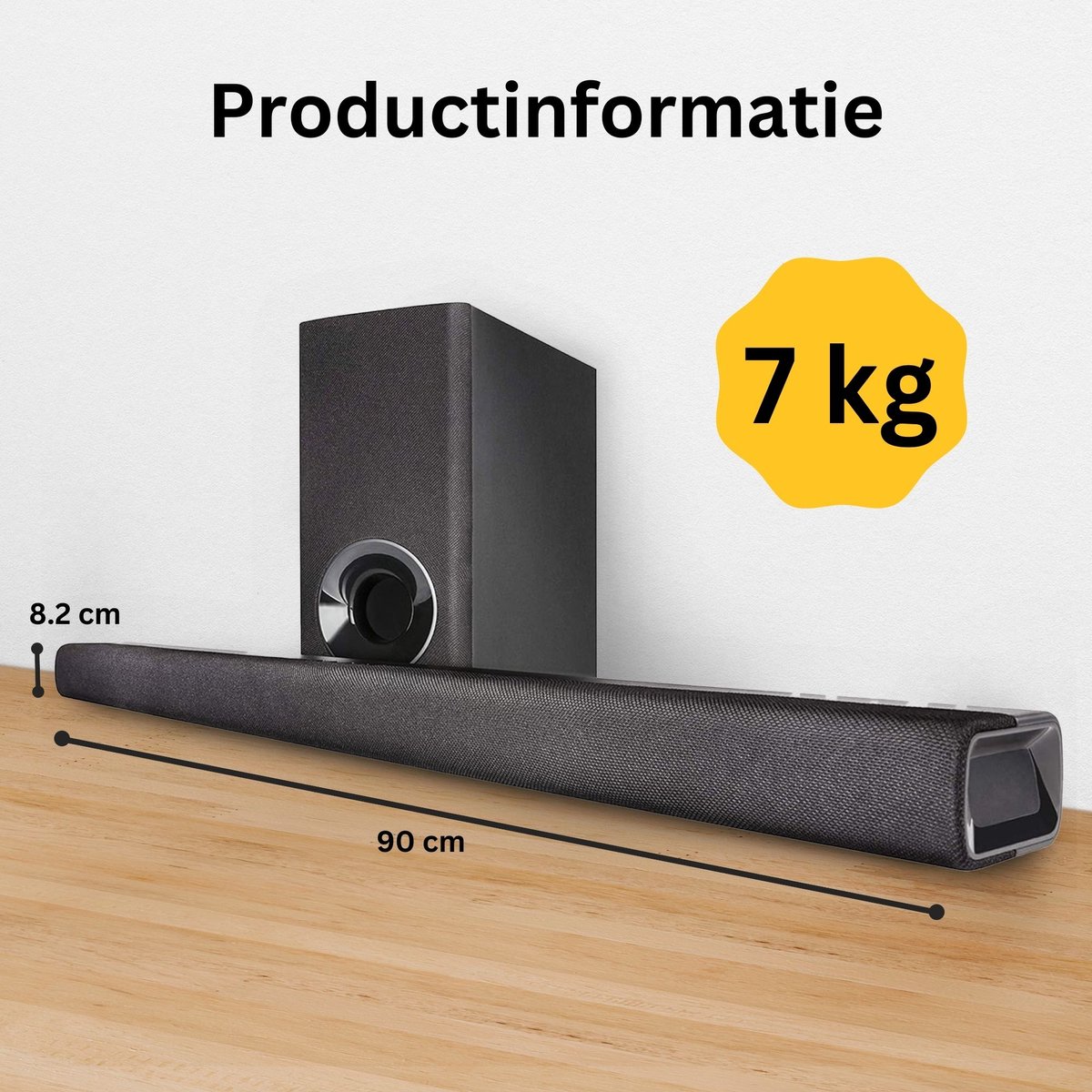 Dailysuppliess Surround Home Cinema Set Zwart