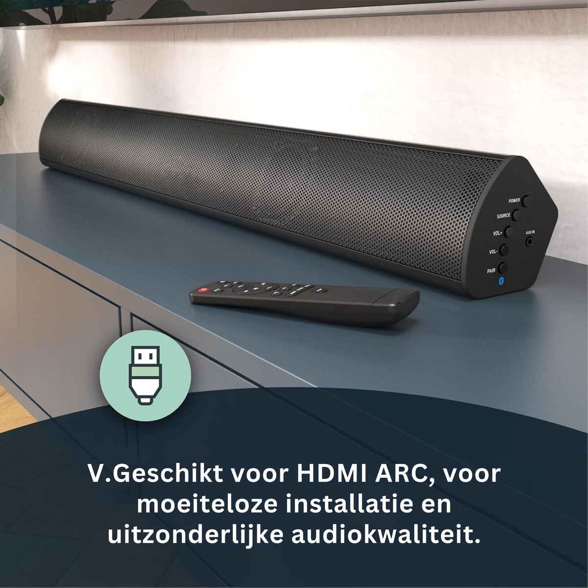 Dailysuppliess Surround Set Home Cinema Zwart