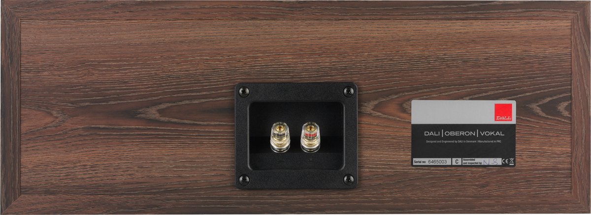 DALI 5.1 Surround Bundel Oberon 1 Vokal Sub C-8 Zwart Walnoot
