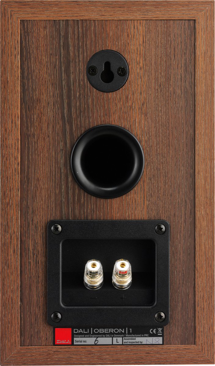 DALI 5.1 Surround Bundel Oberon 1 Vokal Sub C-8 Zwart Walnoot