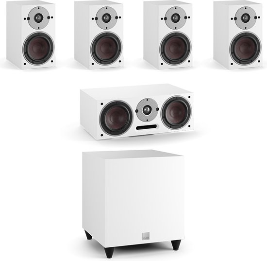 DALI Oberon 1 Vokal & Sub C-8 5.1 Wit