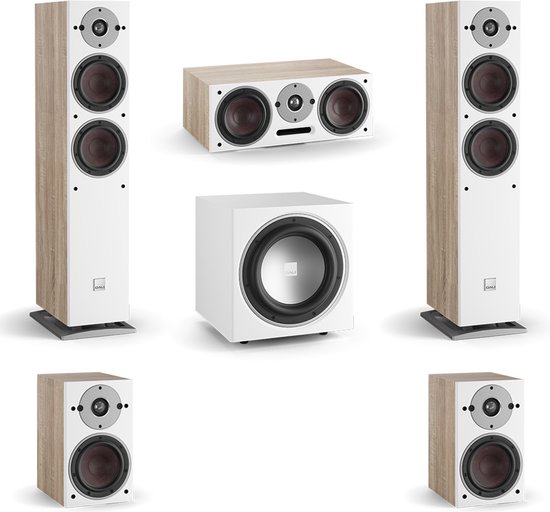 DALI Oberon 5 1 Surround Set Licht Eiken