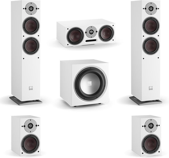 DALI Oberon 5 Surround Set Wit