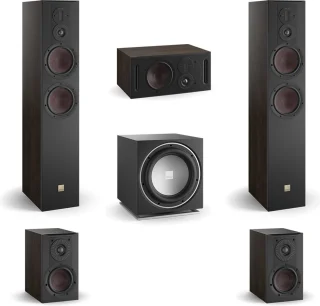 DALI Opticon MK2 5.1 Surround Set Tabacco Oak