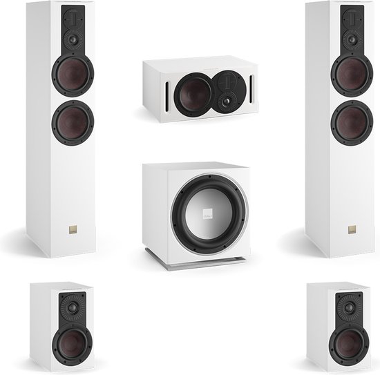 DALI Opticon MK2 5.1 Surround Set Wit