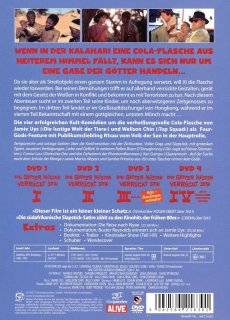 Wat vinden we goed aan de Die Götter müssen verrückt sein I–IV (4-DVD box)