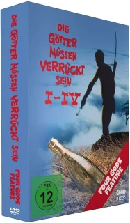 Die Götter müssen verrückt sein I–IV (4-DVD box)