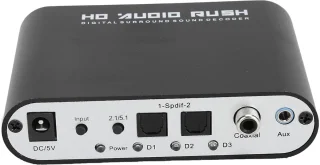 De Digitale audio converter - DTS decoder in één oogopslag