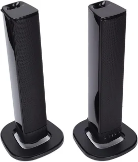 Draagbare geluidset home cinema zwart