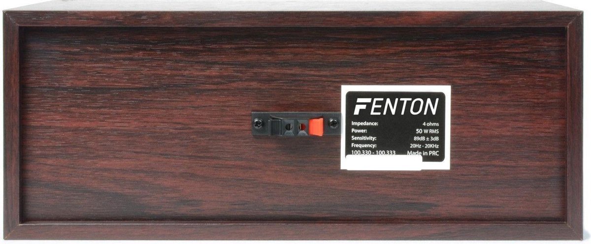 Fenton 5.1 Home Cinema Walnoot Speakerset 1300W
