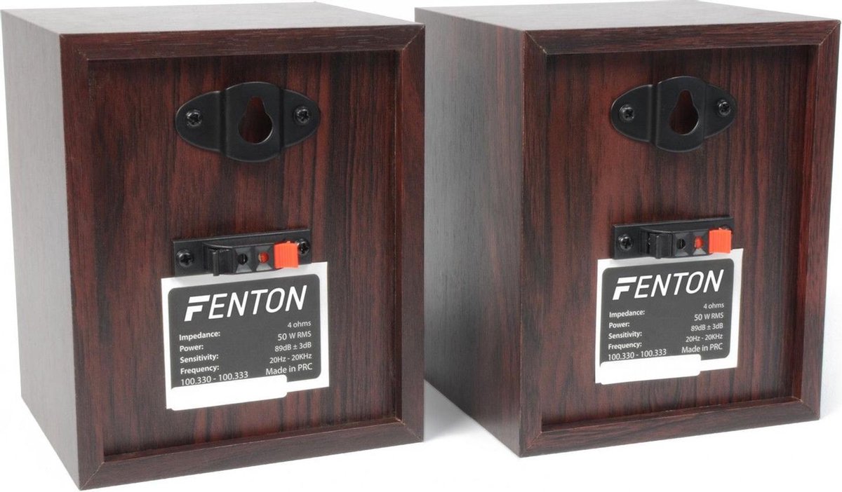 Fenton 5.1 Home Cinema Walnoot Speakerset 1300W