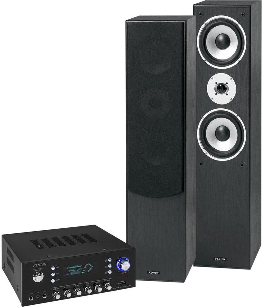 Fenton AV120FM-BT HiFi stereo installatie