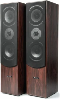 Fenton AV550BT 5.1 surround set met walnoot speakers en actieve subwoofer
