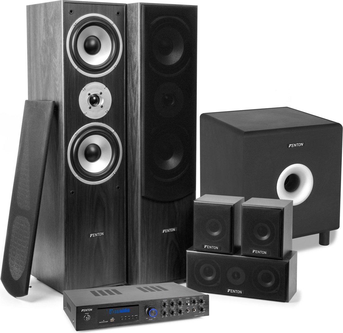 Fenton AV550BT 5.1 Surround Set Zwart