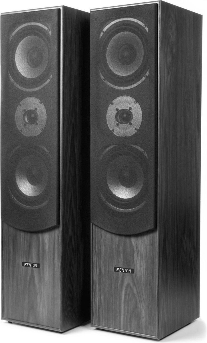 Fenton Home Cinema Set 5 Speakers Zwart 10" Subwoofer