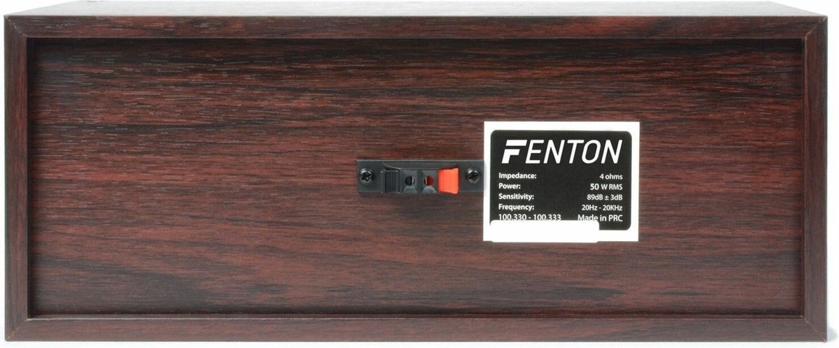 Fenton Surround Set 5.0 Home Cinema Walnoot Bluetooth
