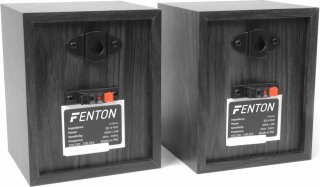 Fenton Surround Set 5.0 met Versterker en Speakers Zwart