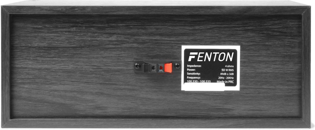 Fenton Surround Set Home Cinema 5.0 met Actieve Subwoofer Zwart