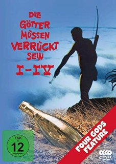 De Four Gods Feature Die Götter müssen verrückt sein I-IV (4 DVDs) in één oogopslag
