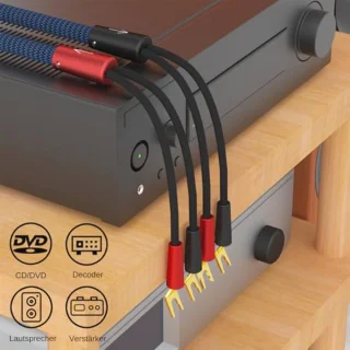 HiFi Luidsprekerkabel Y-spade 2 m (set van 2)