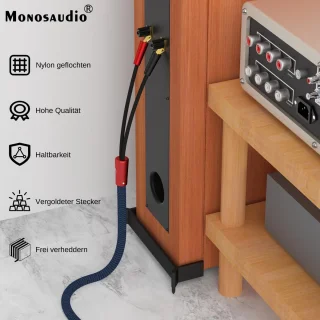 HiFi Luidsprekerkabel Y-spade
