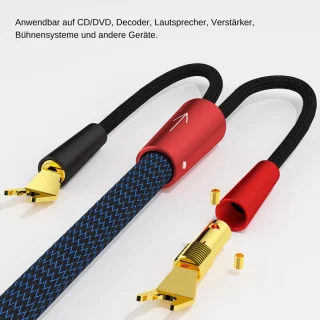 HiFi Luidsprekerkabel Y-spade