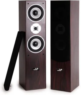Hifi Zuilluidsprekers Walnoot