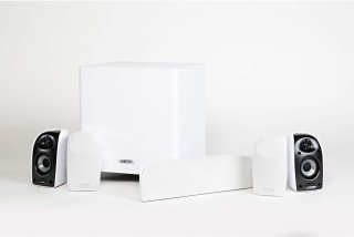 De Home Cinema Speakerset 5.1 - Wit in één oogopslag