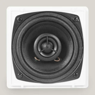 Home theater luidspreker wandmontage wit