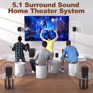 Wat vinden we goed aan de Home Theater Systeem - Surround - Zwart