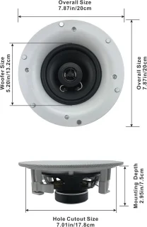 Inbouw 5-speaker set Home Theater