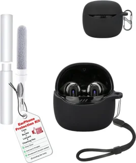 JBL Tune Flex 2 siliconen hoes zwart