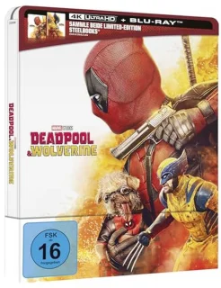 Marvel Deadpool & Wolverine UHD Blu-ray Steelbook