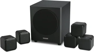 Mission M-CUBE+SE 5.1 luidsprekers zwart (2 stuks)