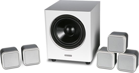 Mission M-CUBE+SE 5.1 speakerset wit (2 stuks)