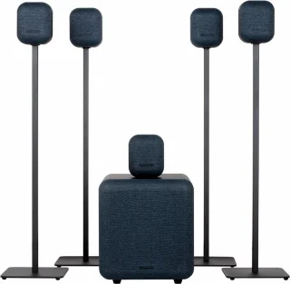 Monitor Audio Mass 5.1 2G Zwart Compacte Surround Set