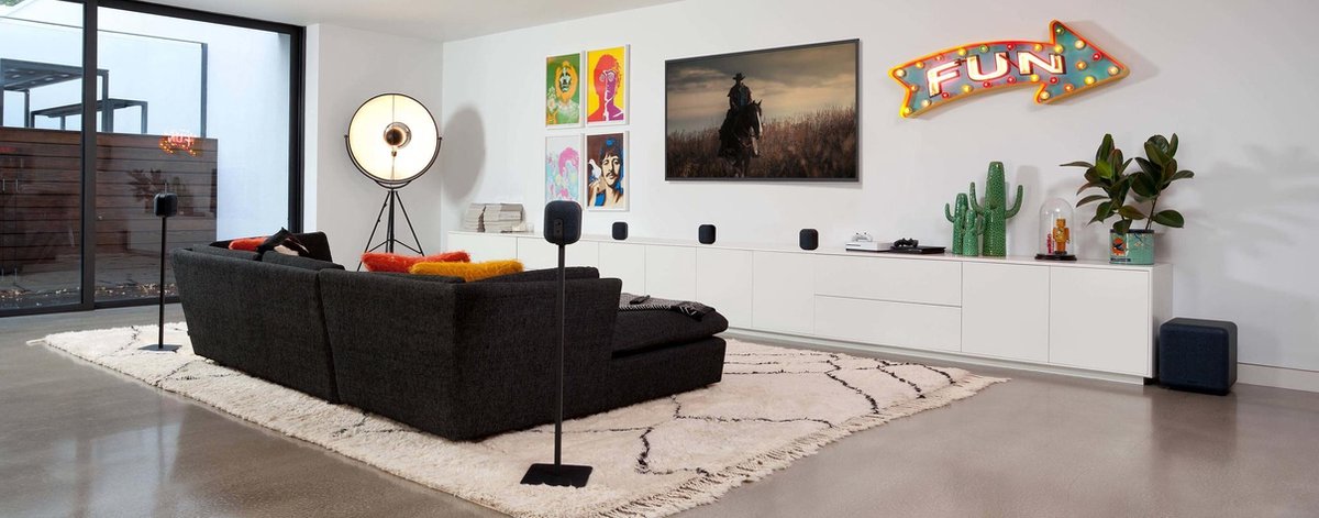 Monitor Audio Mass 5.1 2G Zwart Compacte Surround Set