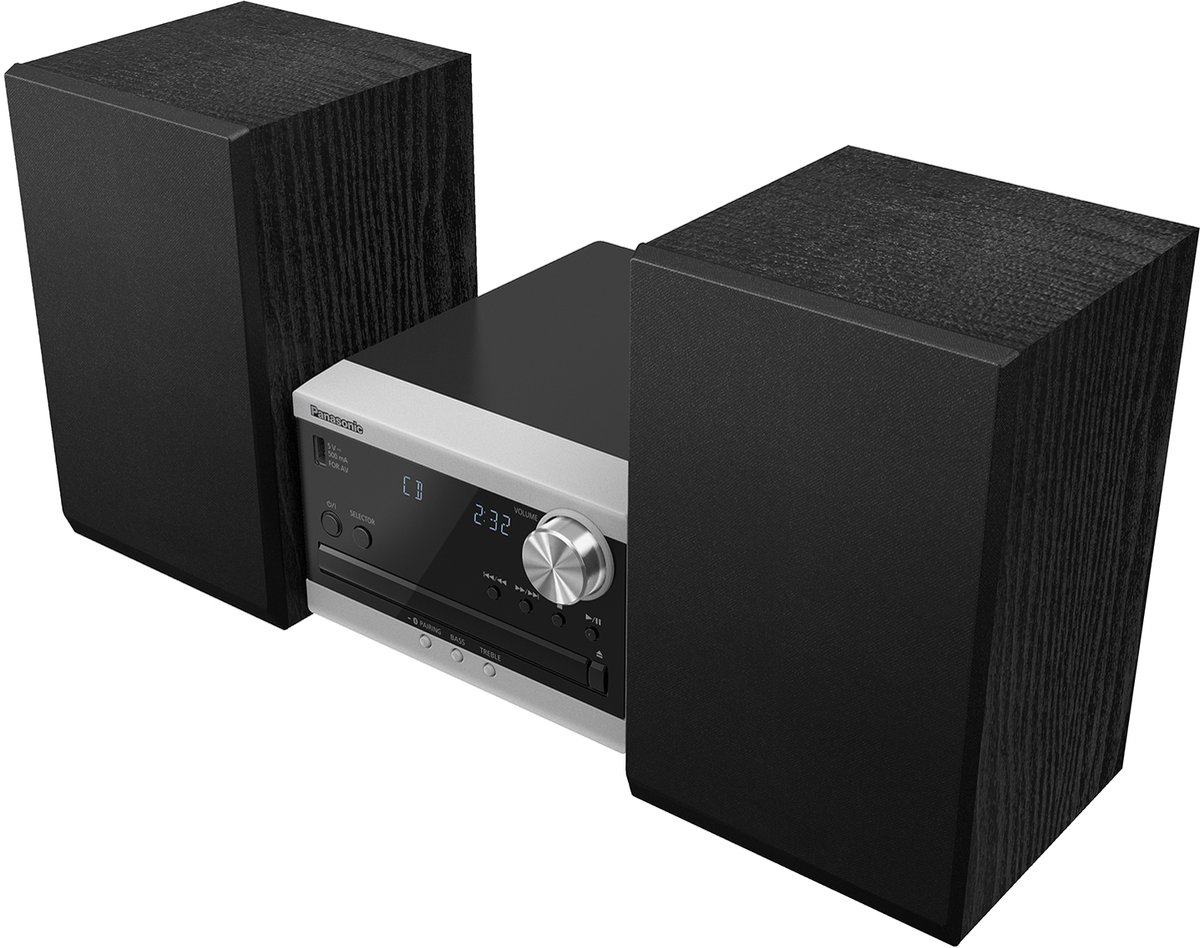 Panasonic SC-PM272 Home audio-microsysteem zilver